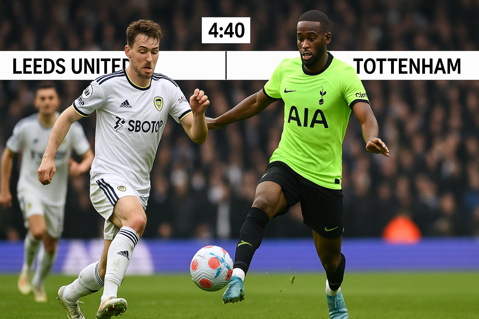 leeds united vs tottenham timeline