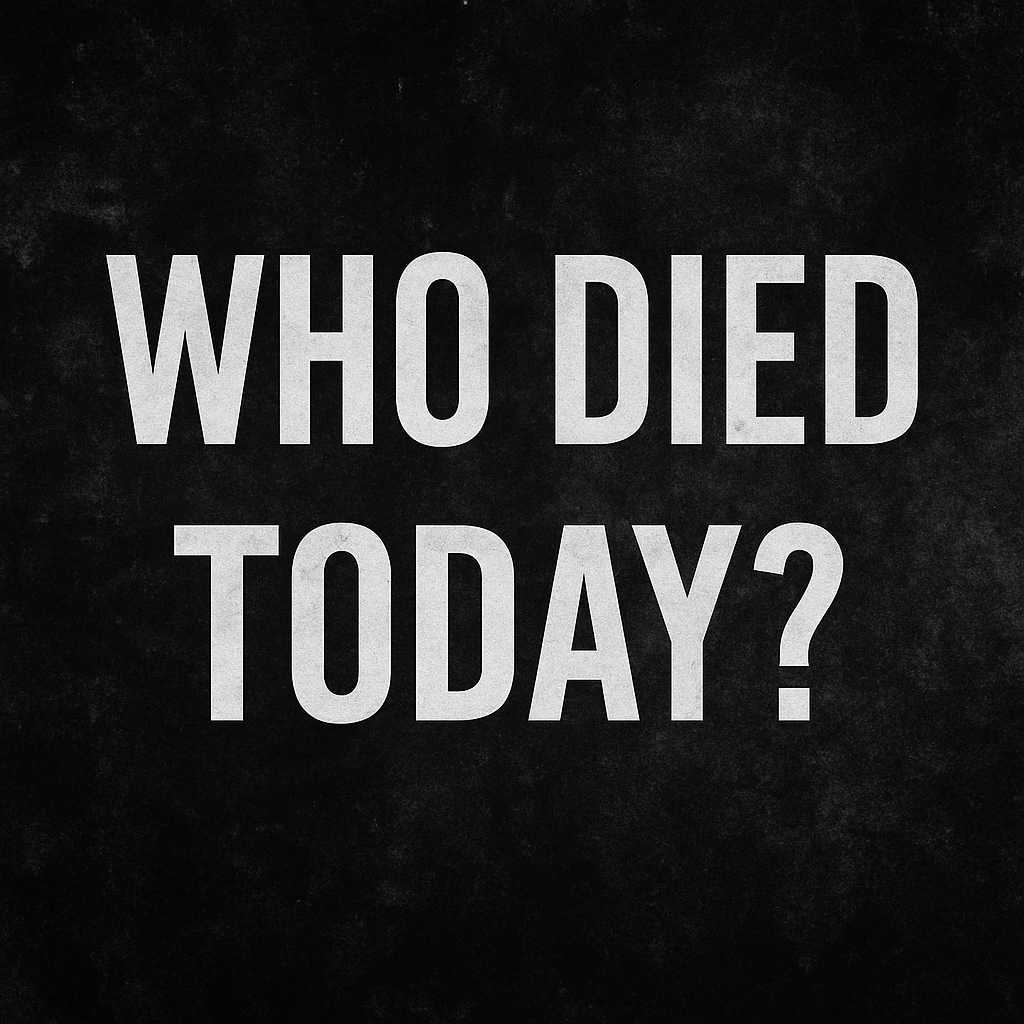 who died today