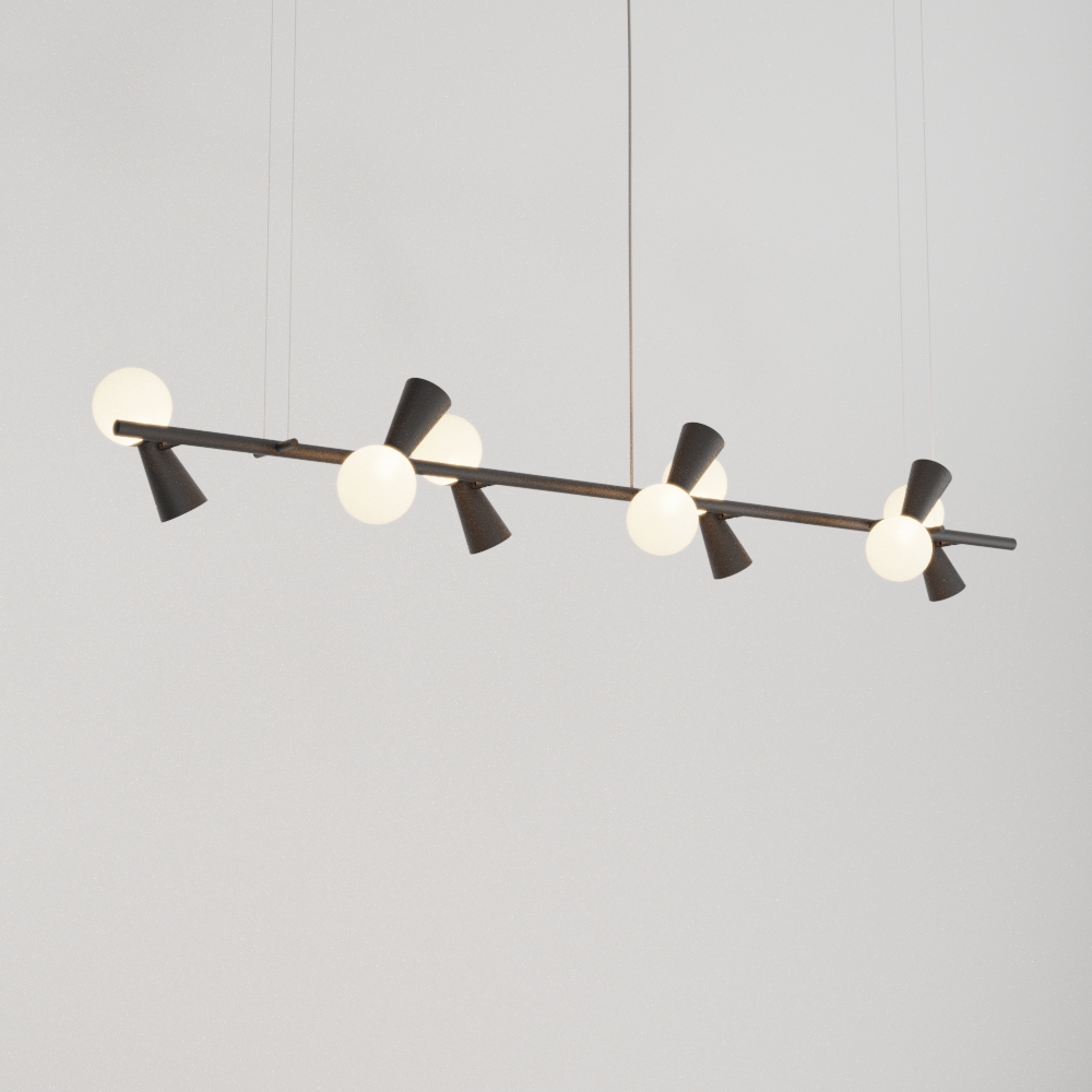 Pendente PIVÔ 7  – iluminação de teto