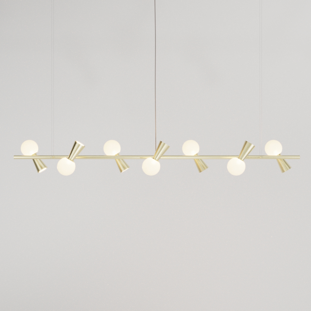 Pendente PIVÔ 7  – iluminação de teto
