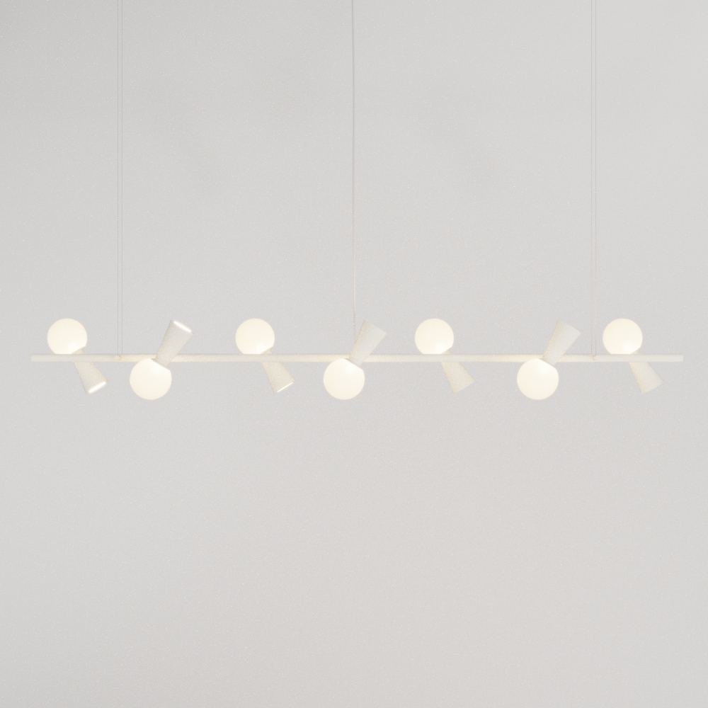 Pendente PIVÔ 7  – iluminação de teto