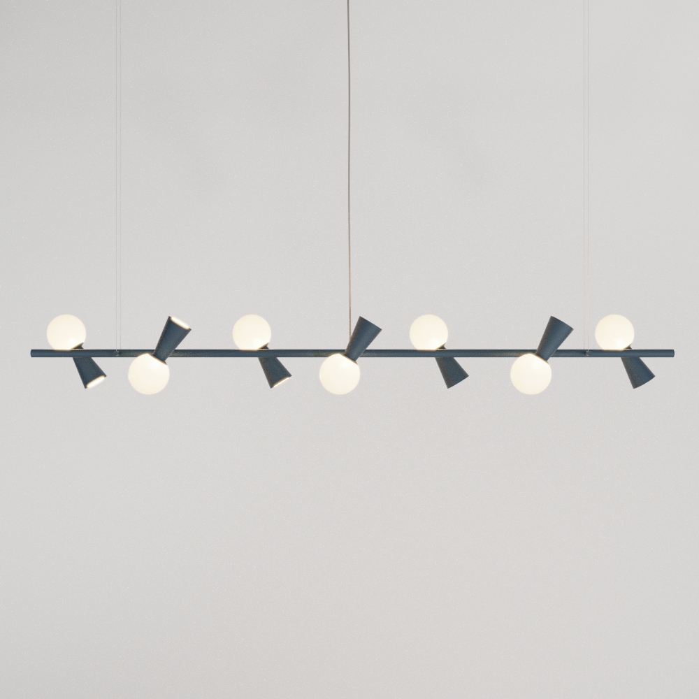 Pendente PIVÔ 7  – iluminação de teto