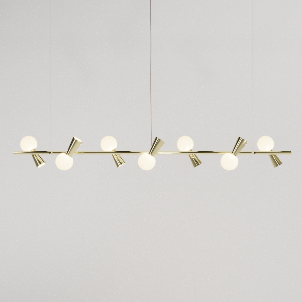 Pendente PIVÔ 7  – iluminação de teto