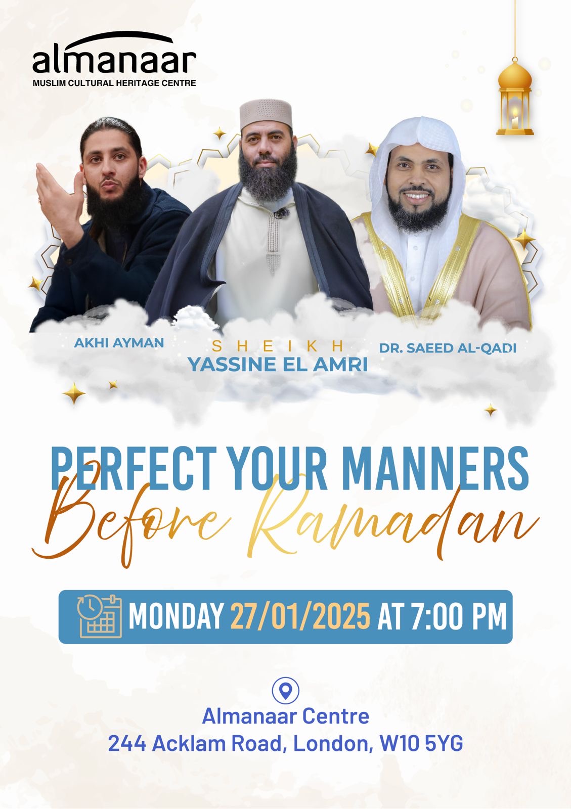 Lecture 27/01/25 7pm