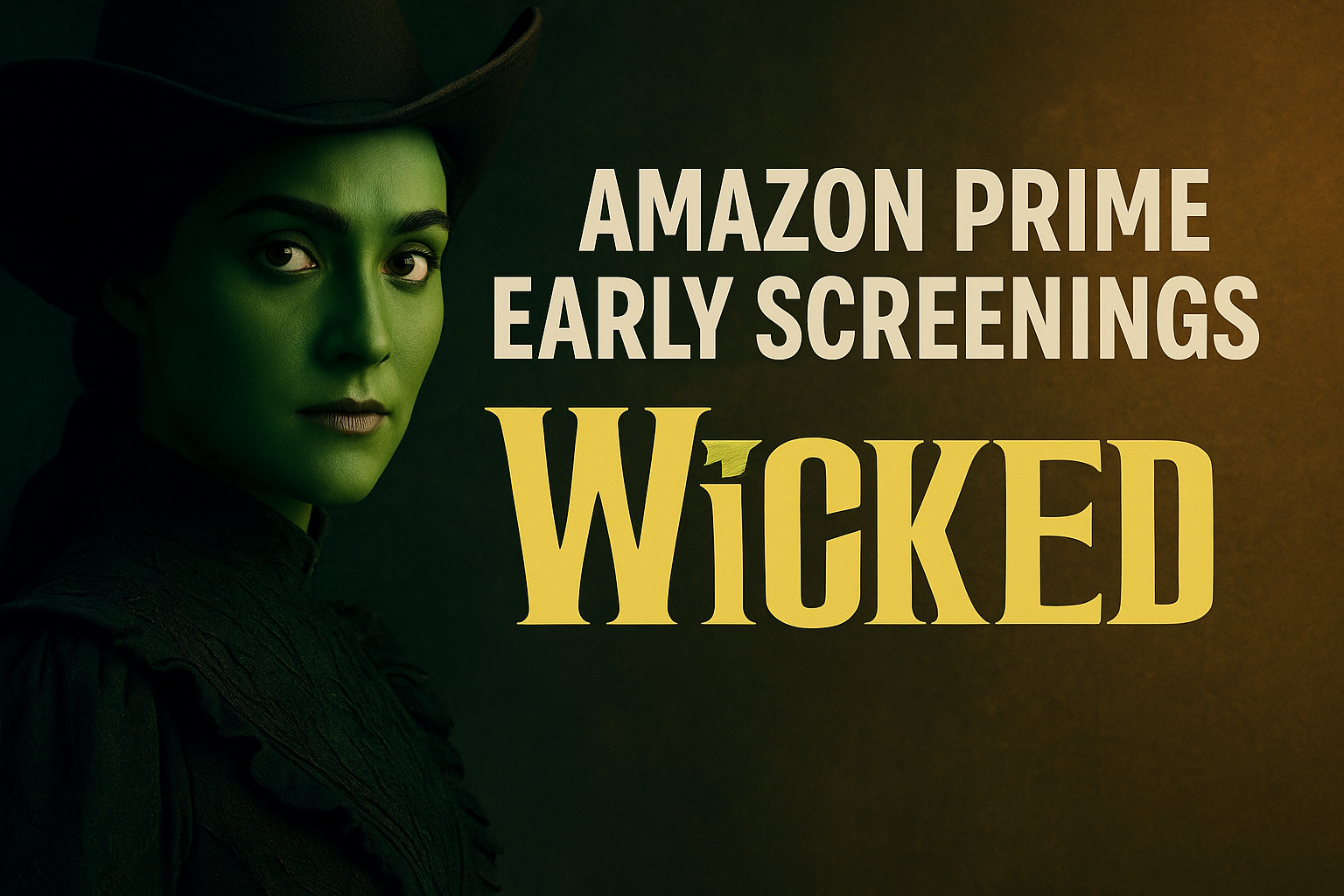 amazon prime early screenings wicked