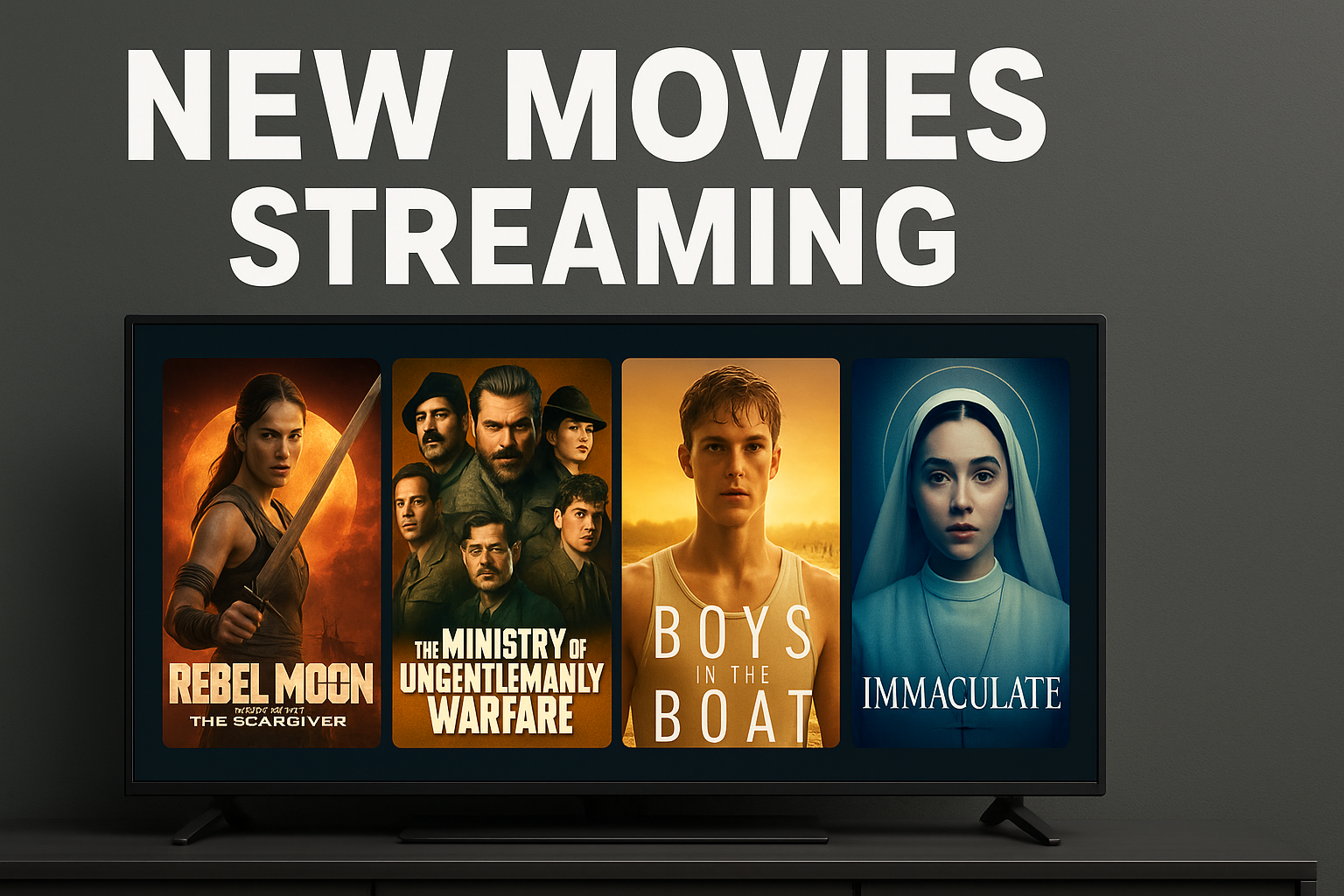 new movies streaming