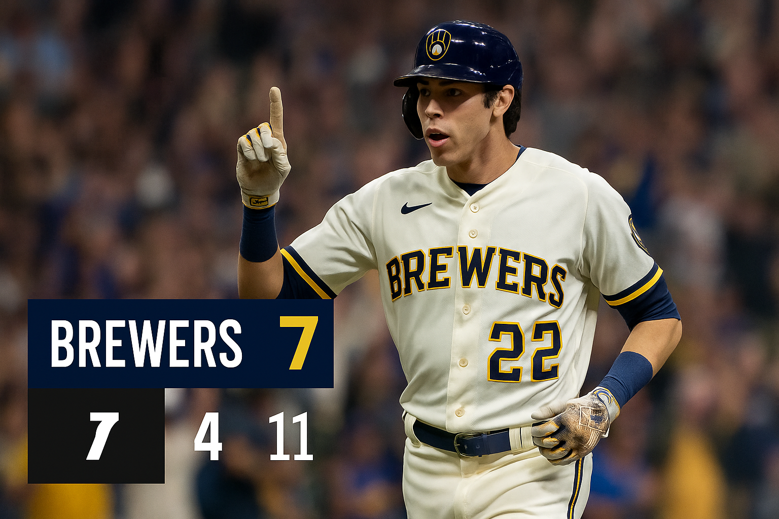 brewers score