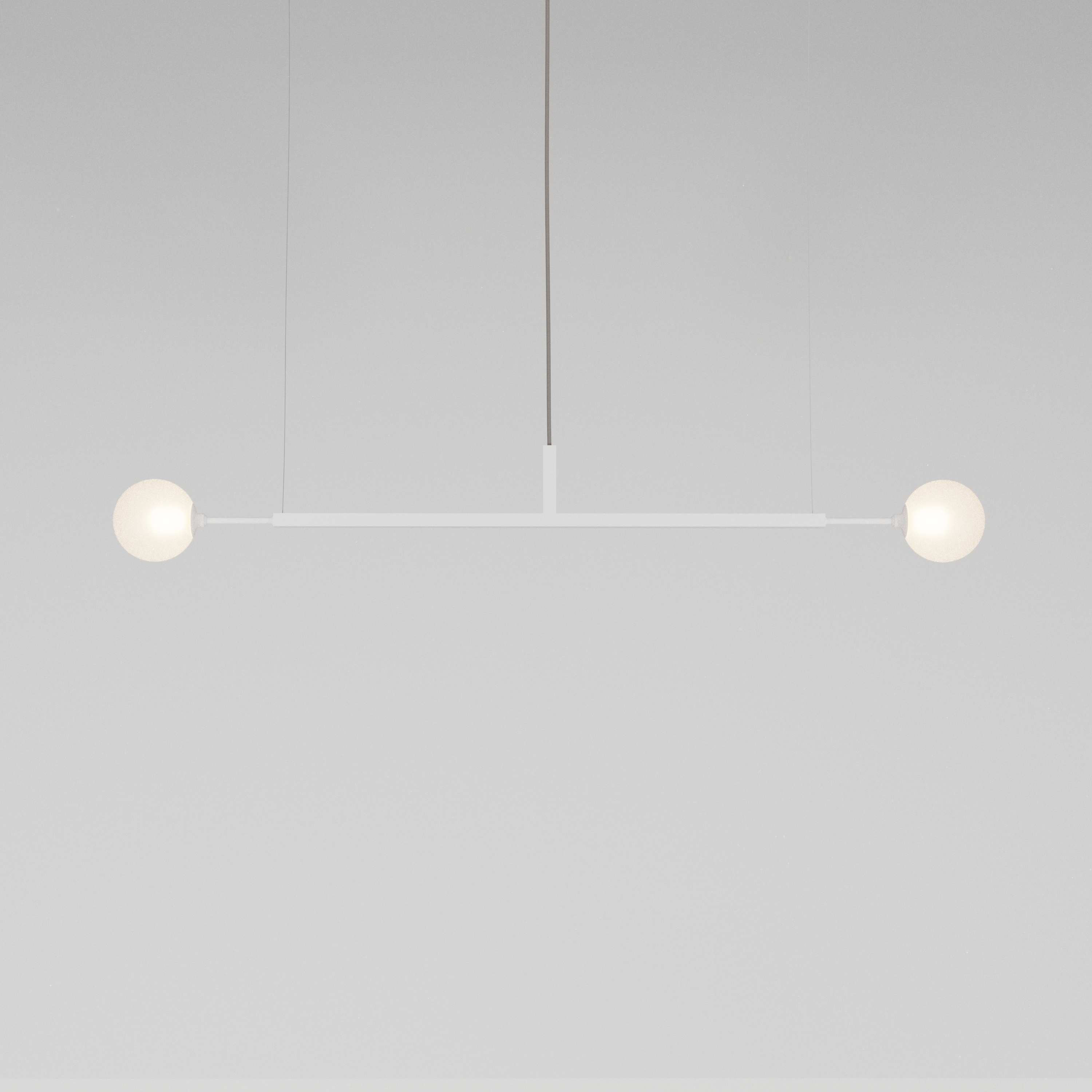Lustre DUE G – iluminação de teto
