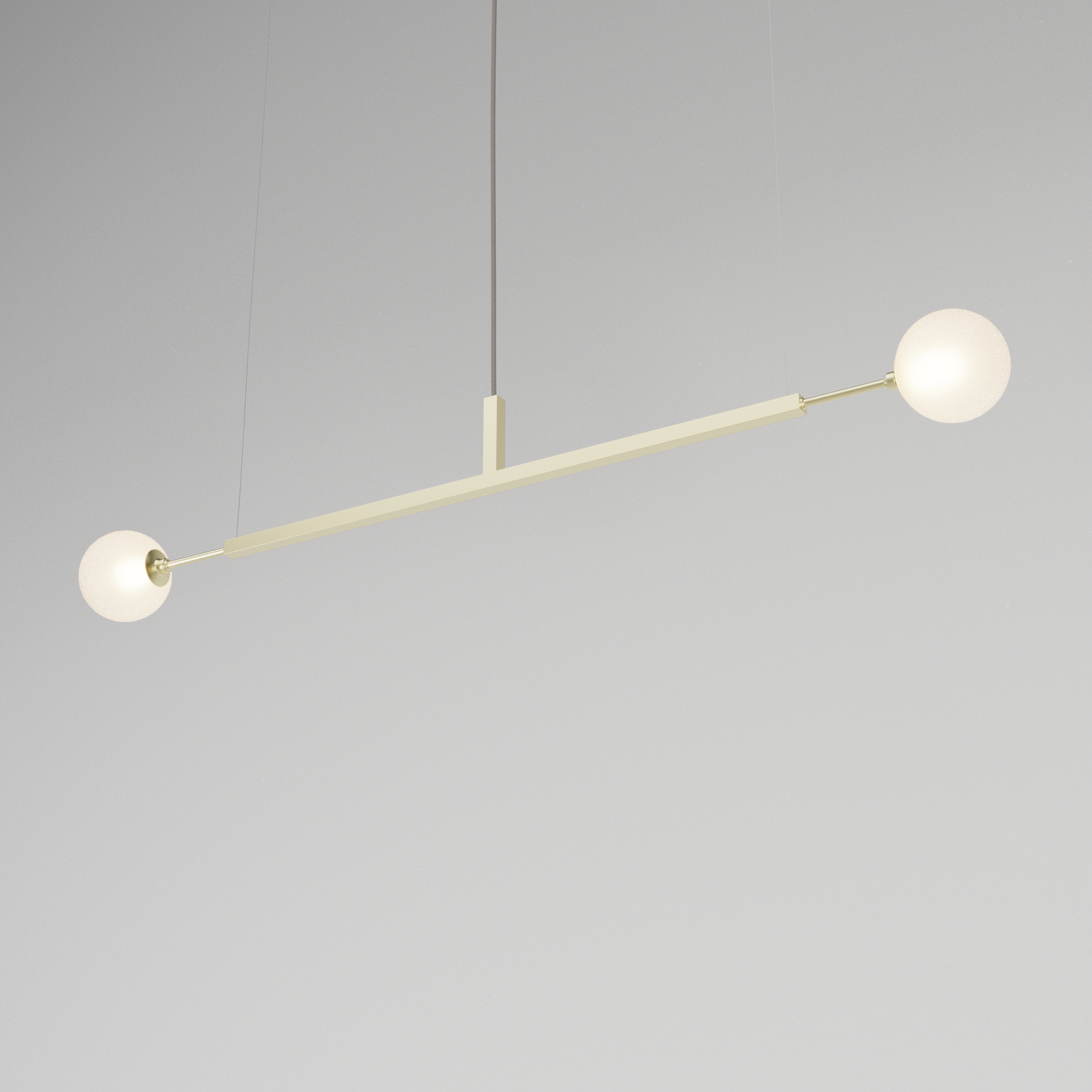 Lustre DUE G – iluminação de teto