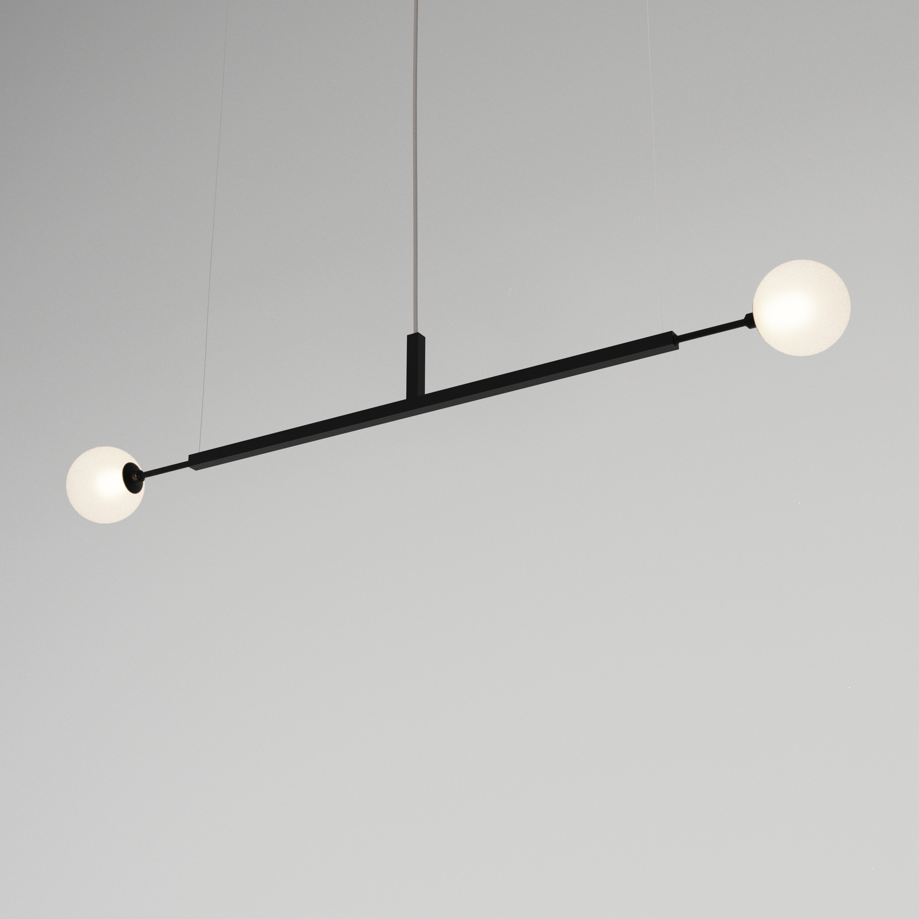 Lustre DUE G – iluminação de teto