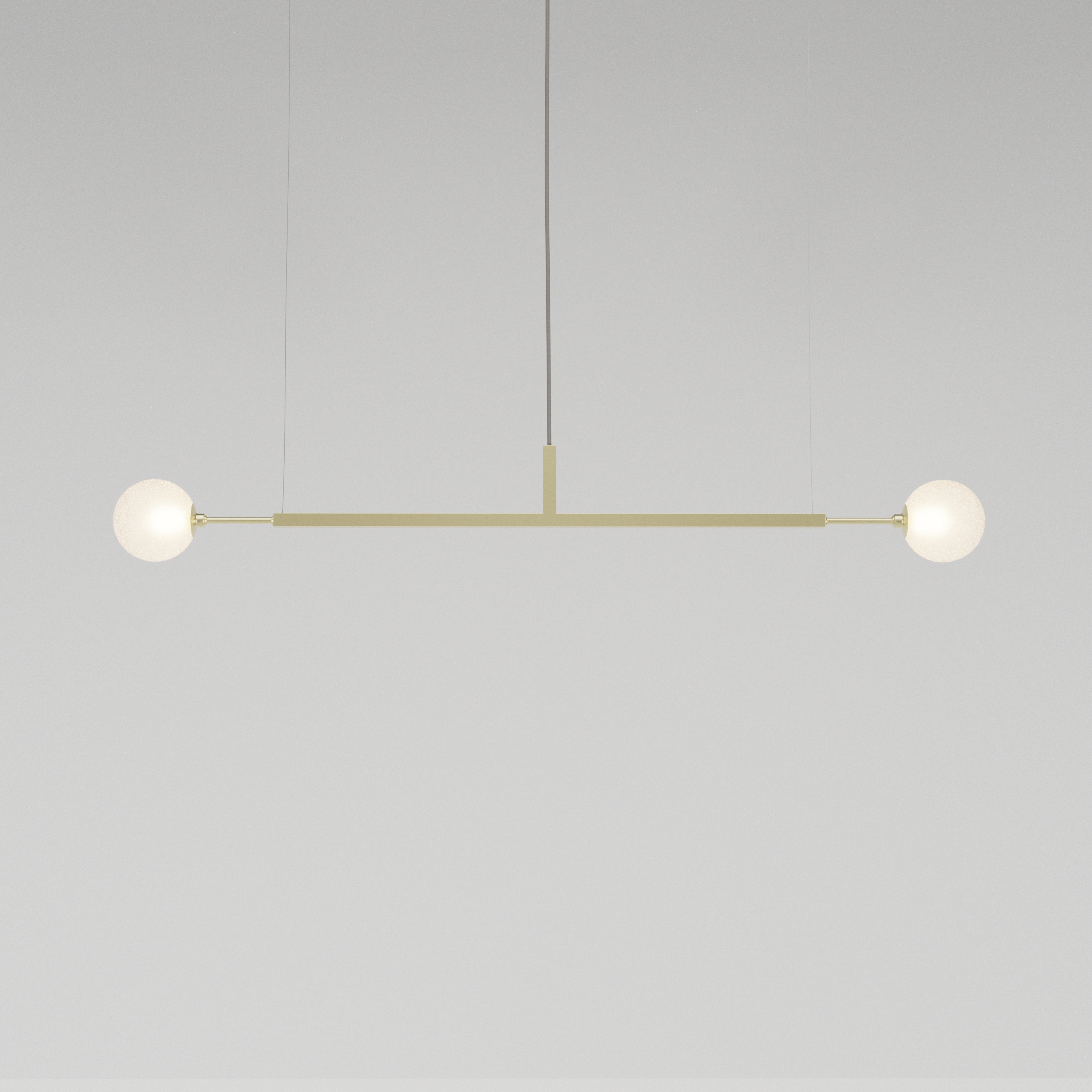 Lustre DUE G – iluminação de teto
