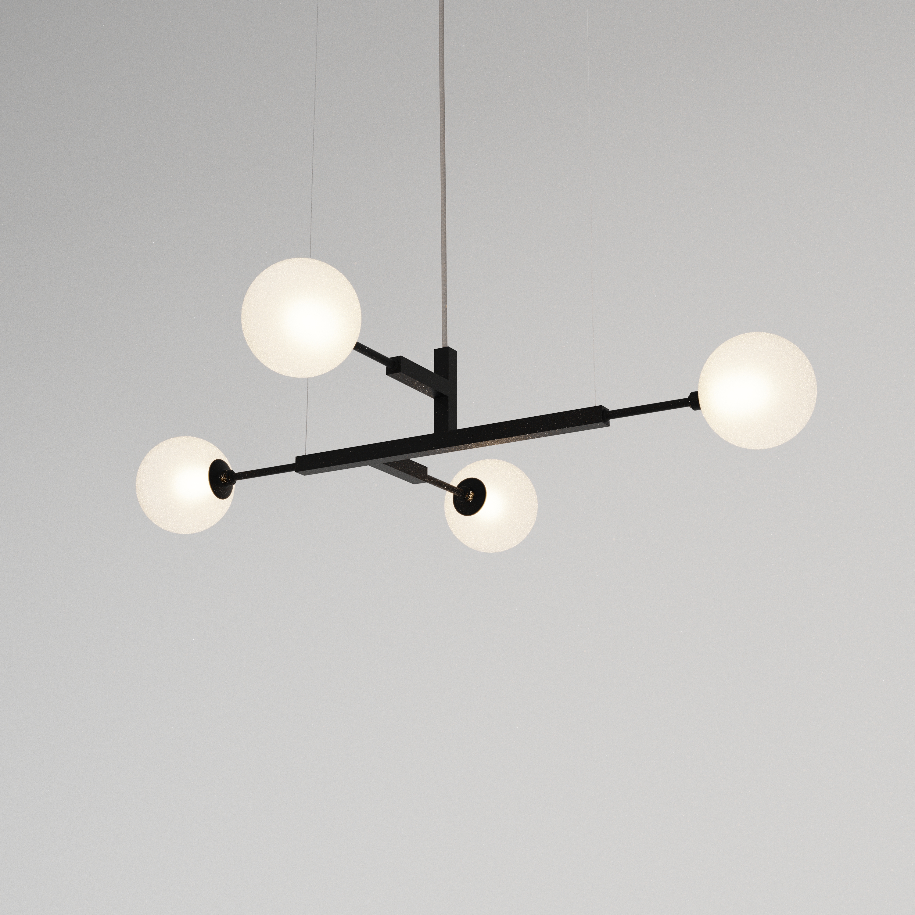 Lustre QUATTRO P – iluminação de teto