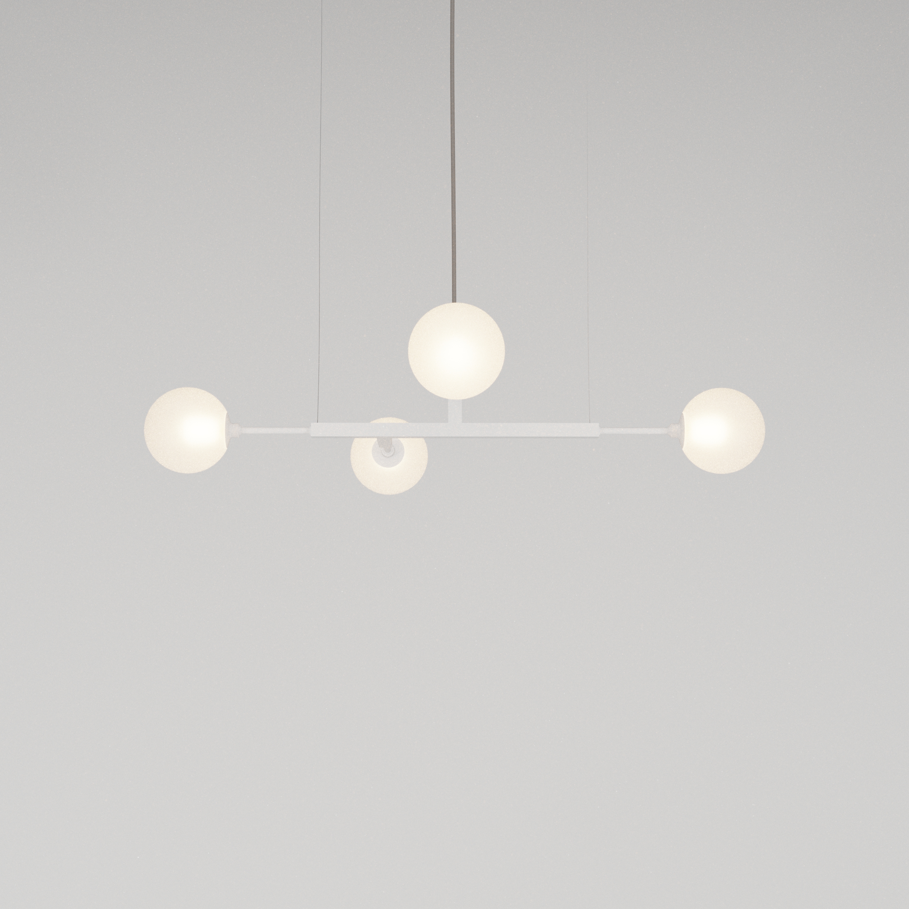 Lustre QUATTRO P – iluminação de teto