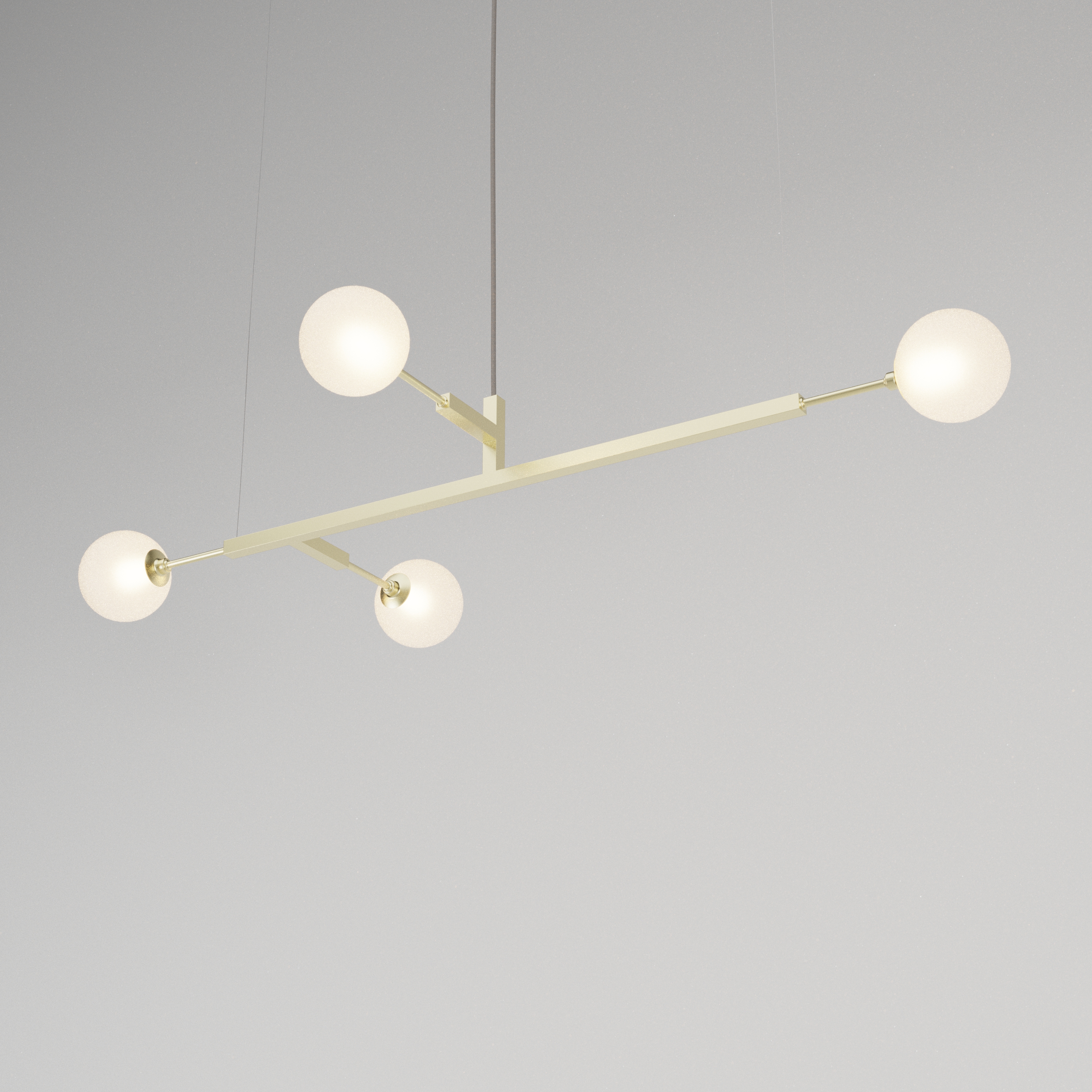 Lustre QUATTRO G – iluminação de teto