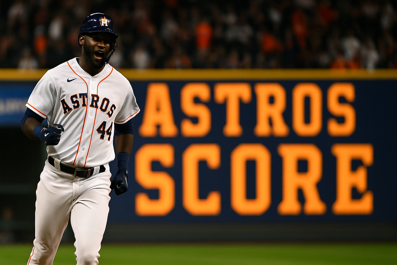 astros score