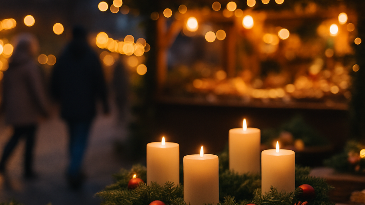 Adventsgestecke basteln
