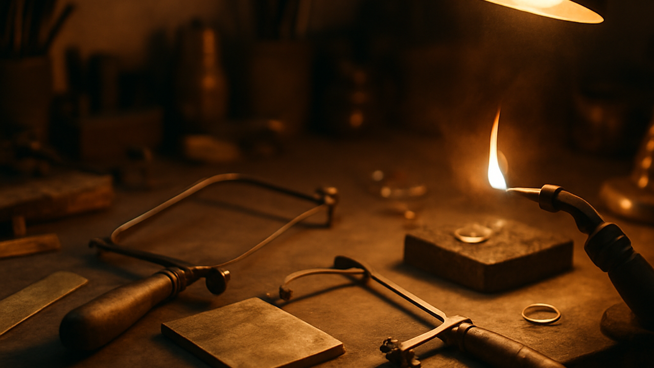 Goldschmiede-Workshop mit Walter Witt