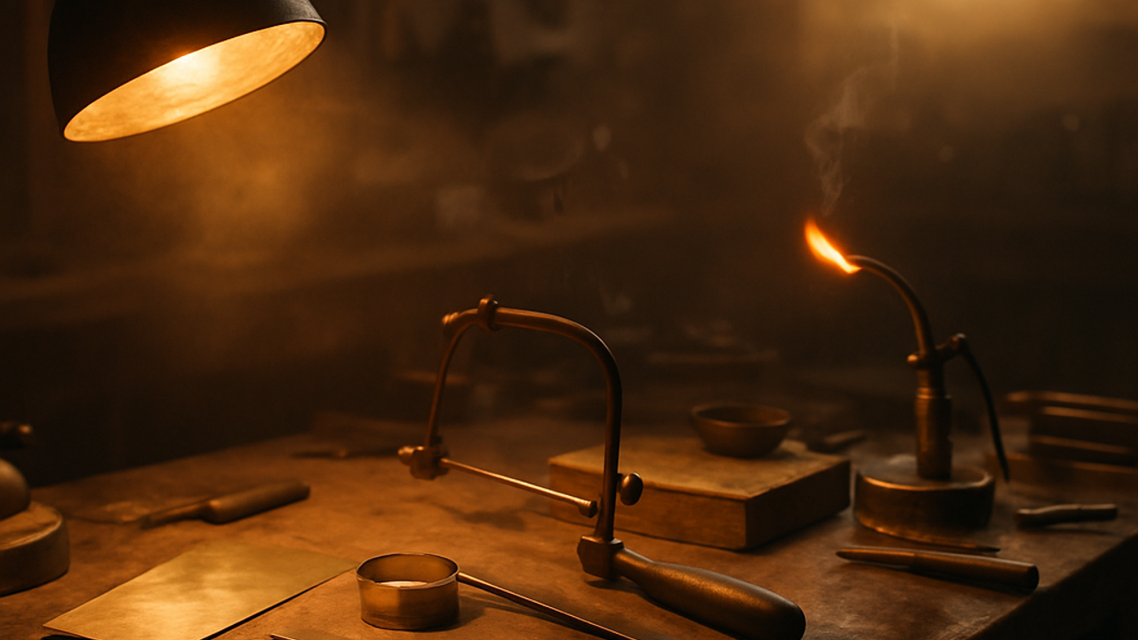 Goldschmiede-Workshop mit Walter Witt
