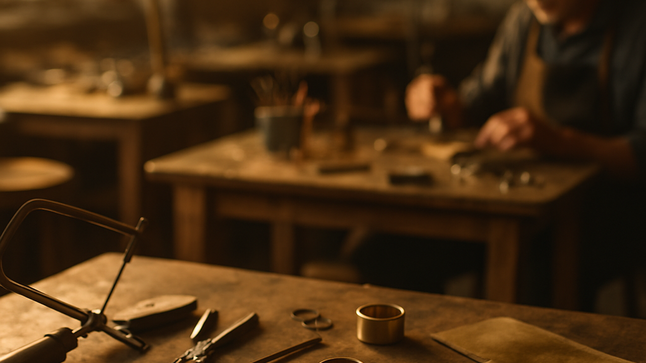 Goldschmiede-Workshop mit Walter Witt