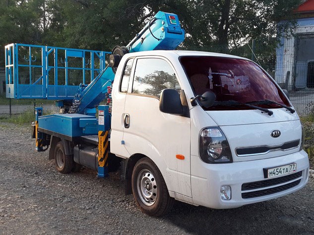Автовышка АГП 16 м Dasan DAP160 на базе Kia Bongo