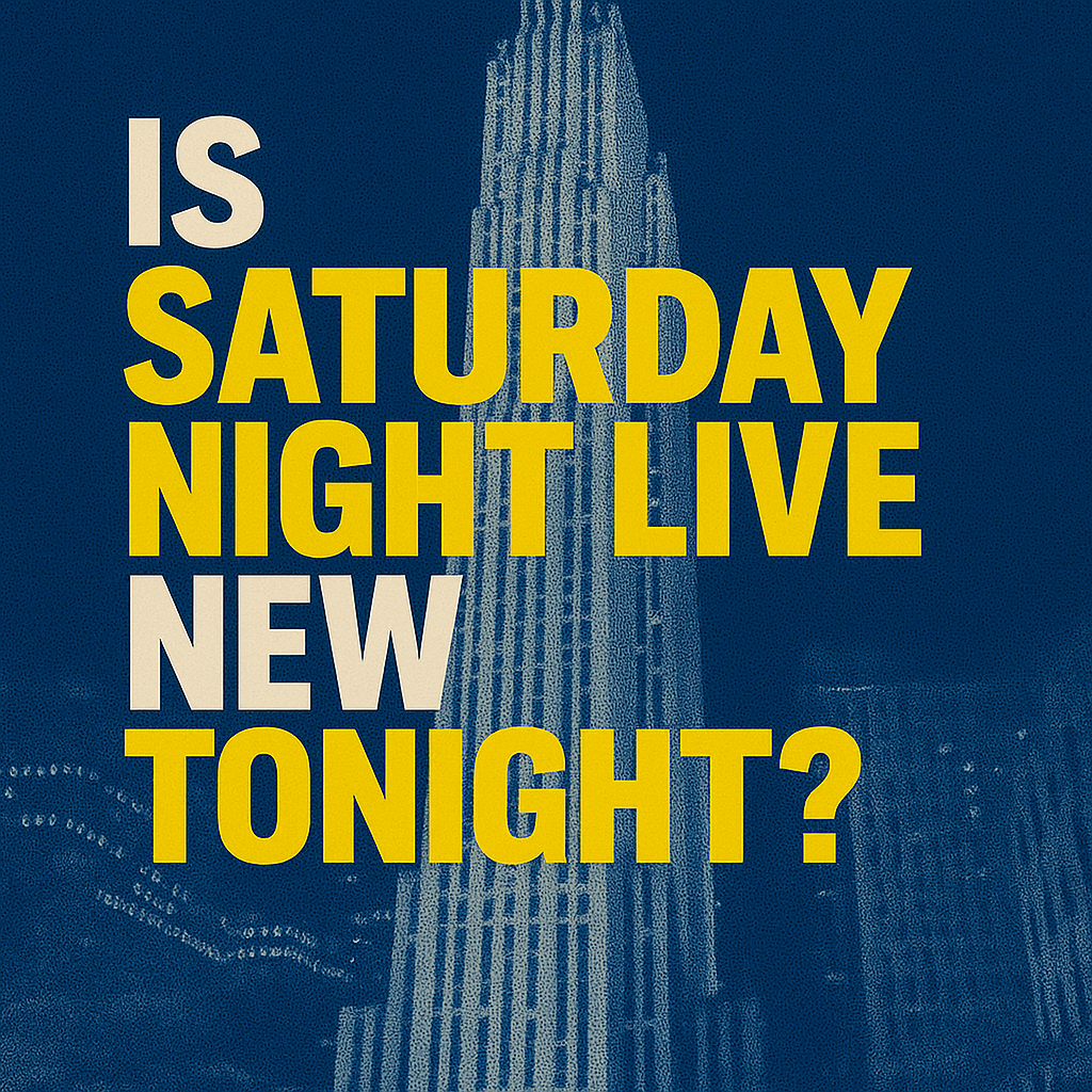 is saturday night live new tonight