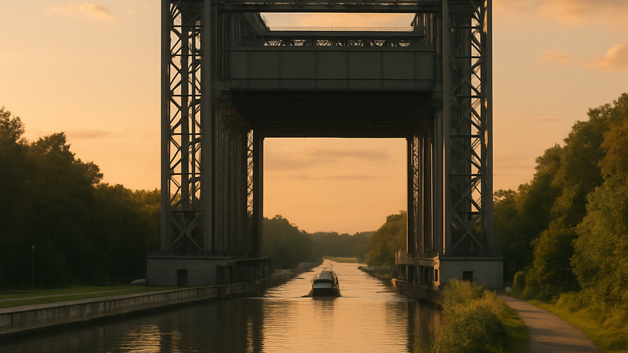 Führungen am Schiffshebewerk