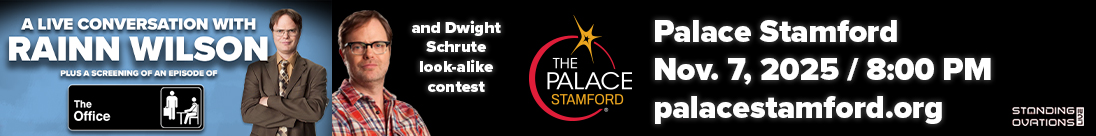 Rainn Wilson coming to The Palace Theatre Stamford on November 7.