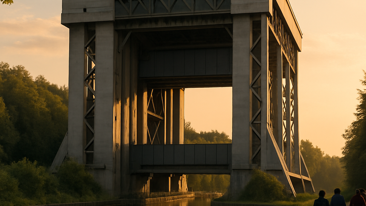 Führungen am Schiffshebewerk