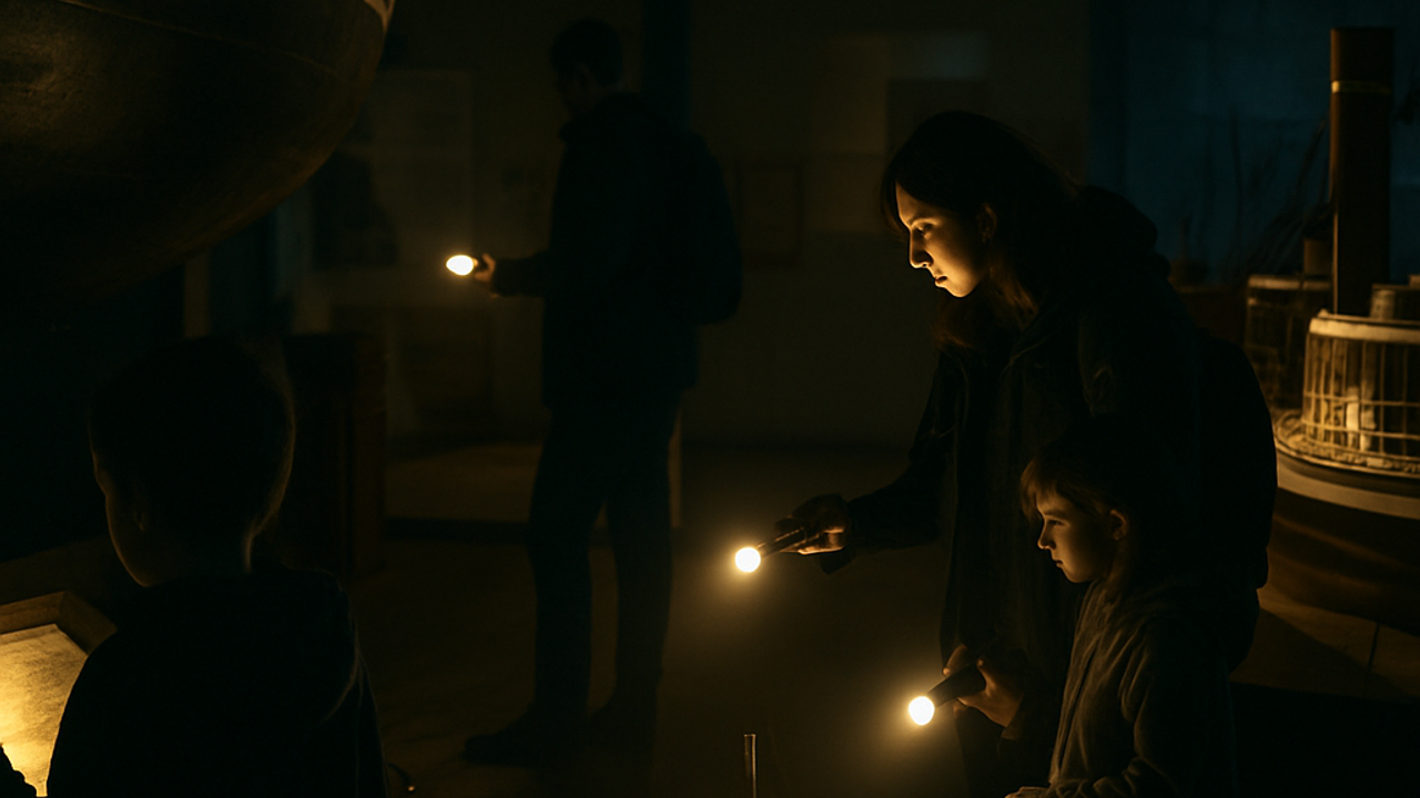 Nachts im Museum – Taschenlampenführung durch das Elbschifffahrtsmuseum