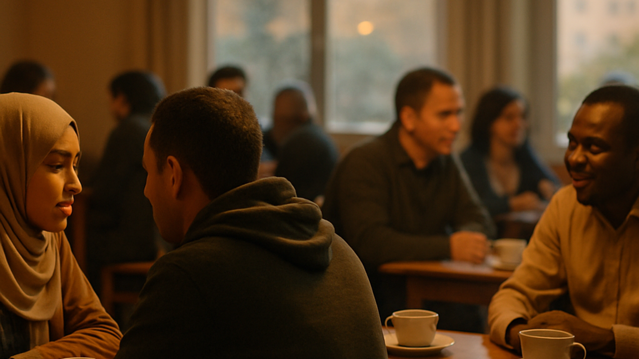 Begegnungscafé für Flüchtlinge und Ortsansässige