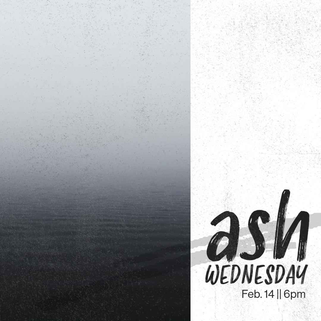 This year, Ash Wednesday is February 14th. Ash Wednesday is the Wednesday 40 days before Easter that traditionally marks the start of Lent. It's a really beautiful time where we gather together, and reflect on our mortality and the sacrifice of Jesus at Easter. We'll have a service on the night of the 14th at 6pm at Discovery.