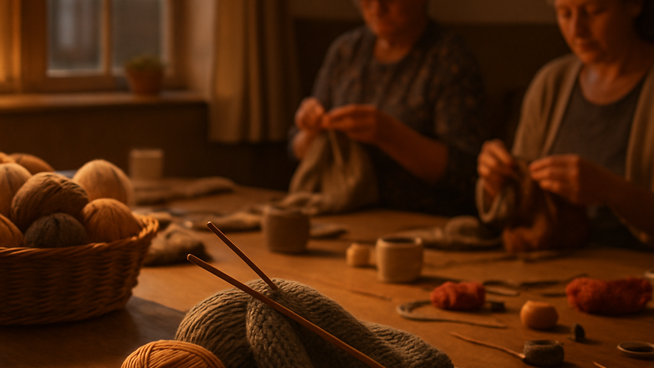 Handarbeitsabend mit Sybille