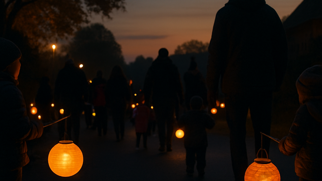 Laternenumzug - Lauenburg