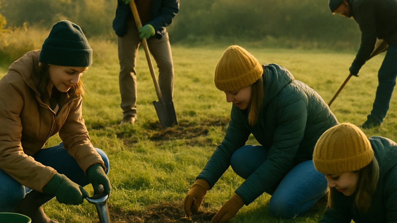Frühblüher-Pflanzaktion