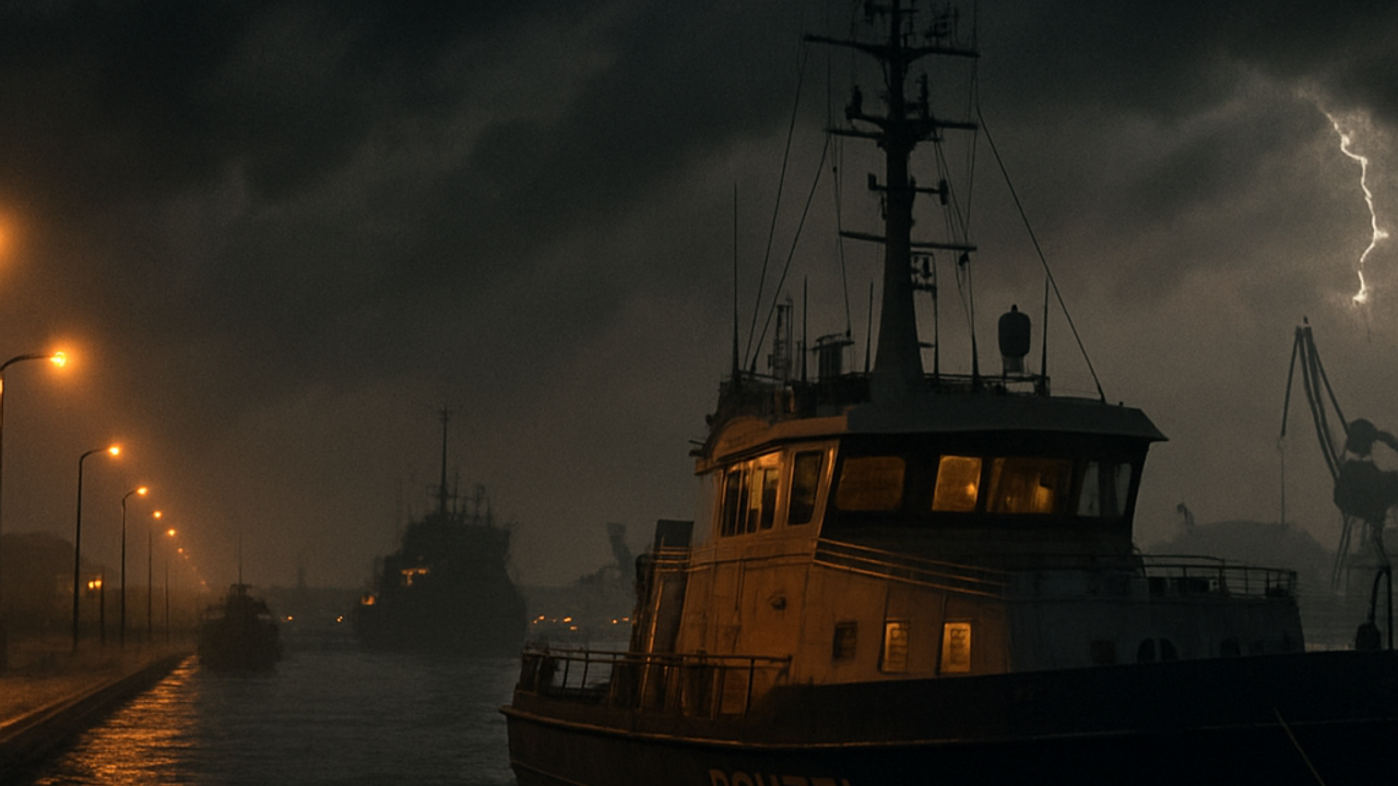 Angélique und Andreas Kästner lesen aus "Tatort Hafen - Tod im Schatten der Elbflut"