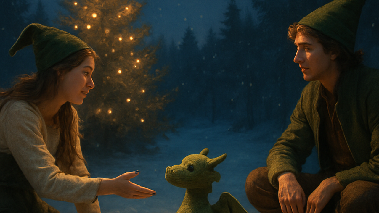 Weihnachtsfee Schneeflöckchen