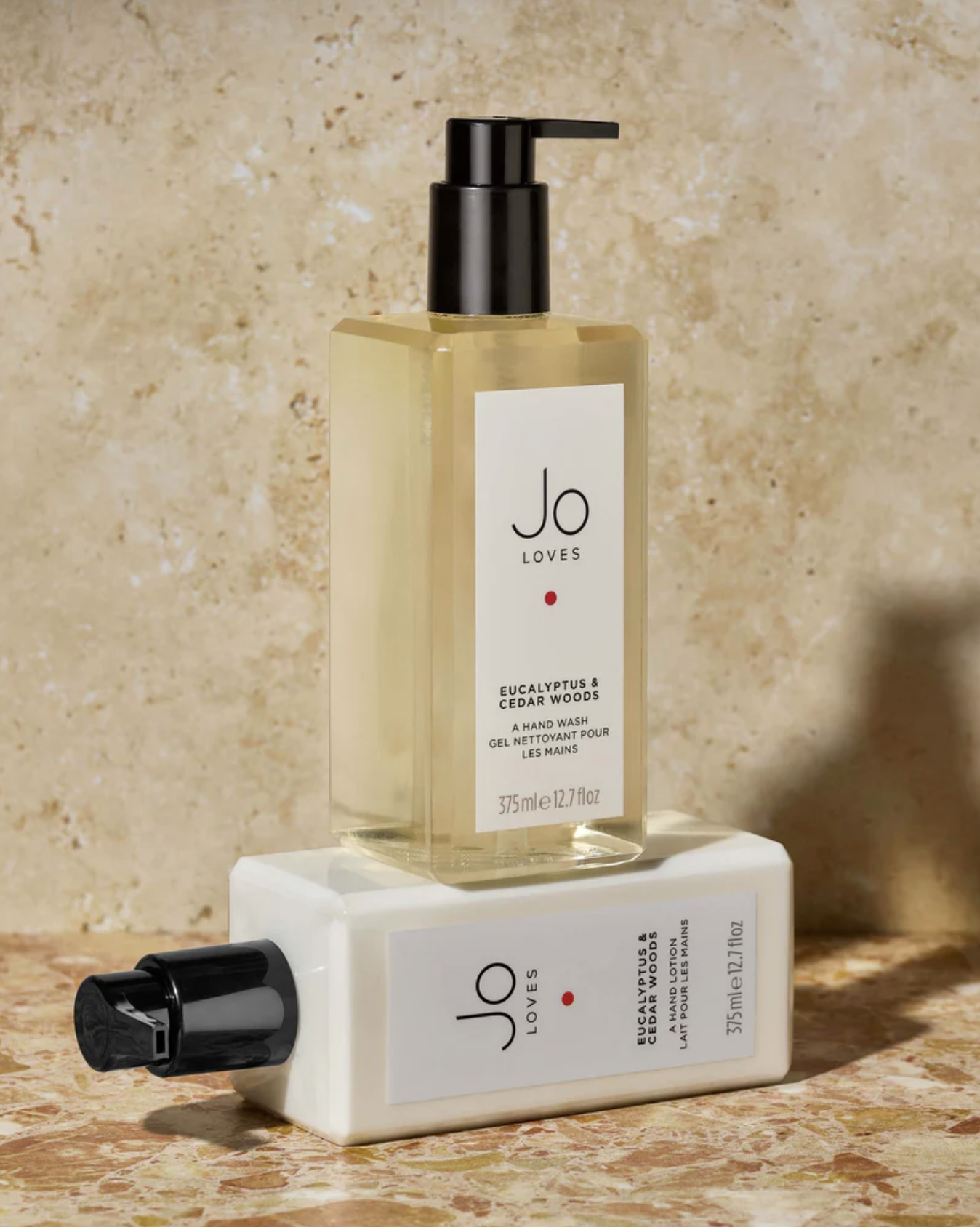 Jo Loves - A Hand Lotion Eucalyptus & Cedar Woods 375ml