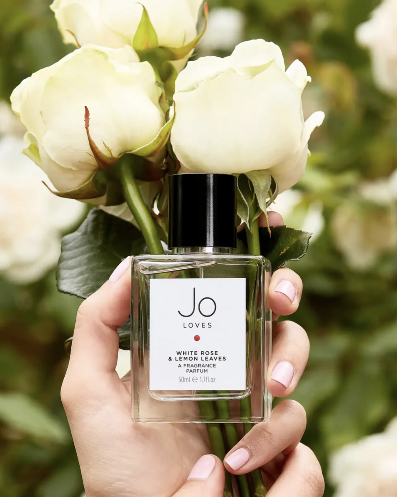 Jo Loves - A Fragrance White Rose & Lemon Leaves 50ml