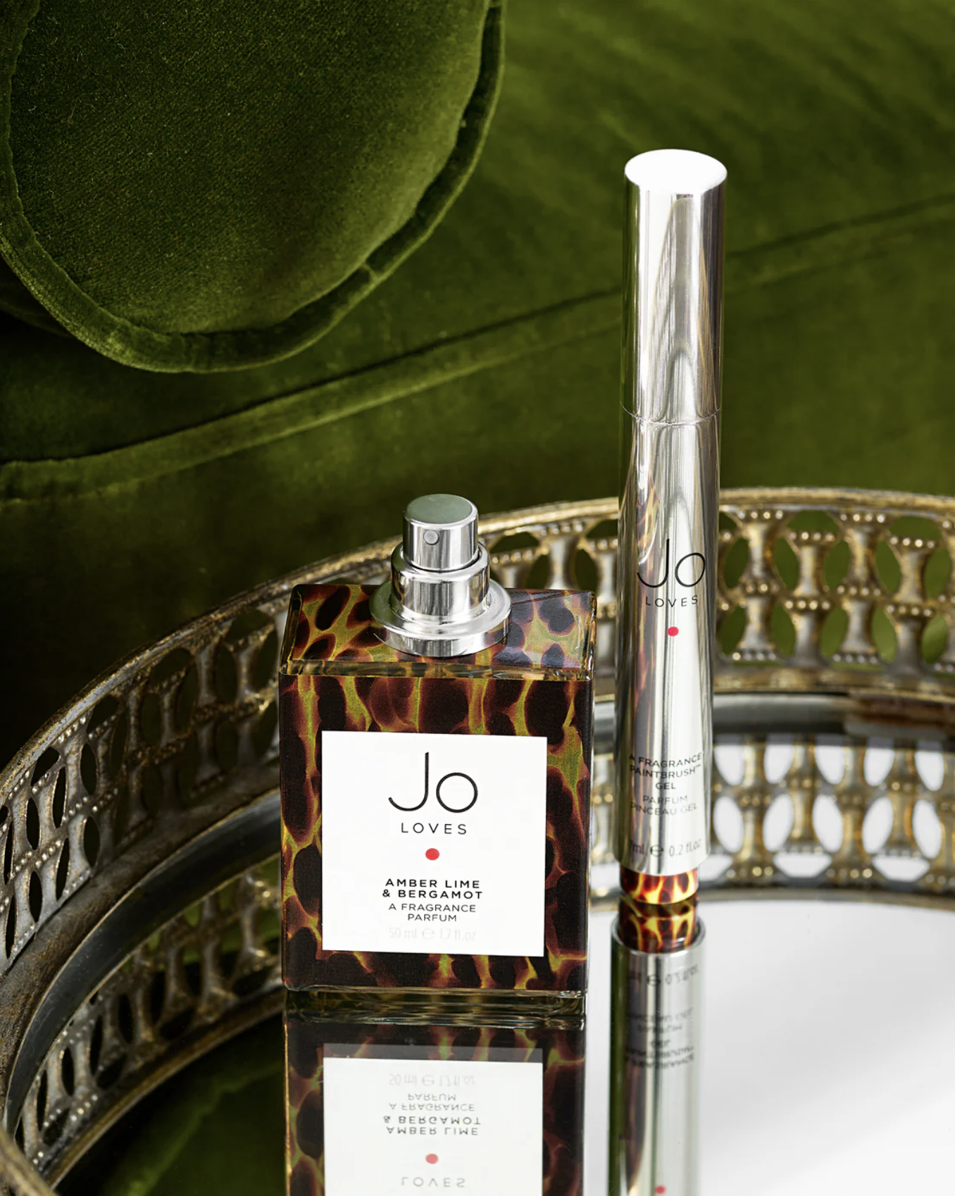 Jo Loves - A Fragrance Amber, Lime & Bergamot 50ml