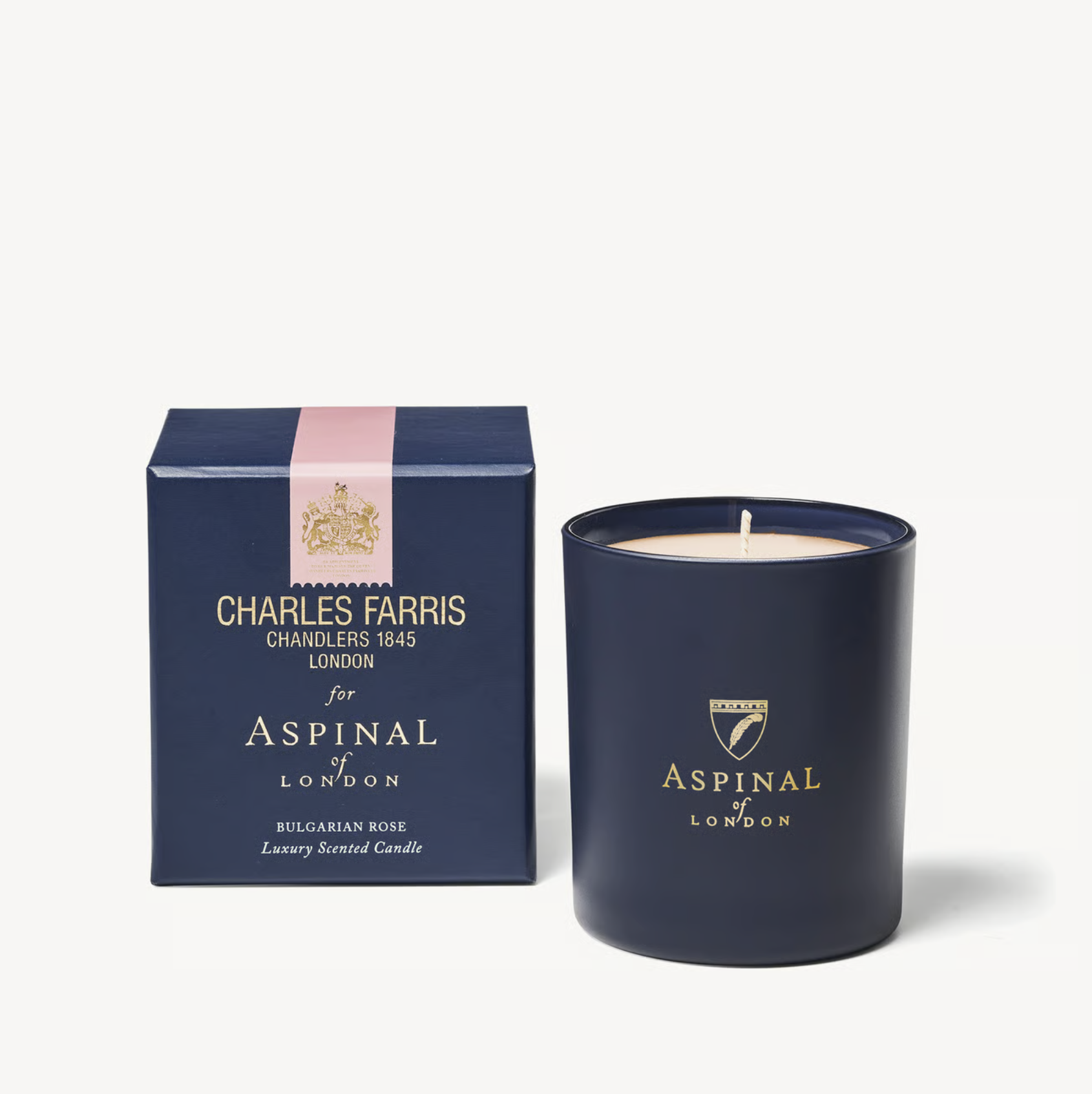 Aspinal Of London - Scented Candle Bulgarian Rose 240g