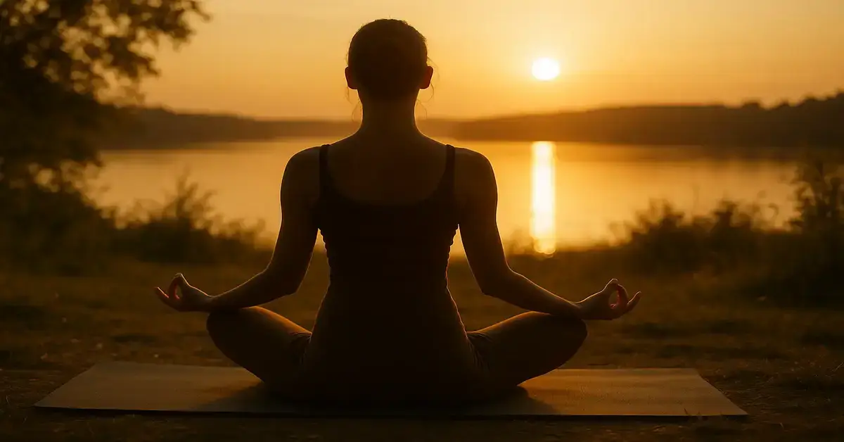 Yoga am Abend