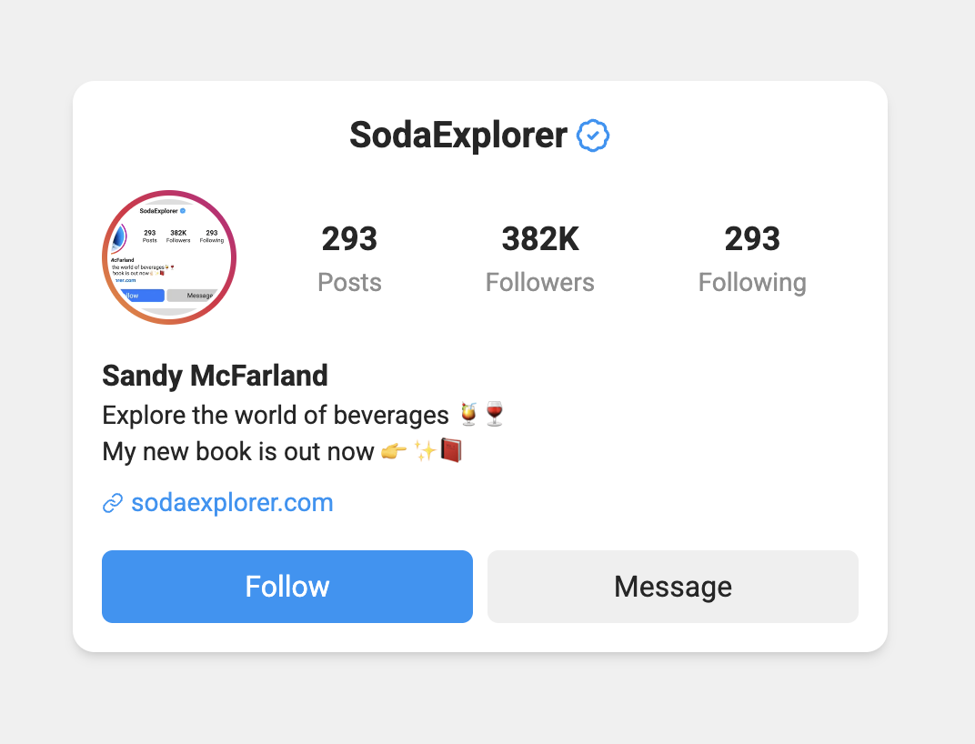 Instagram Profile