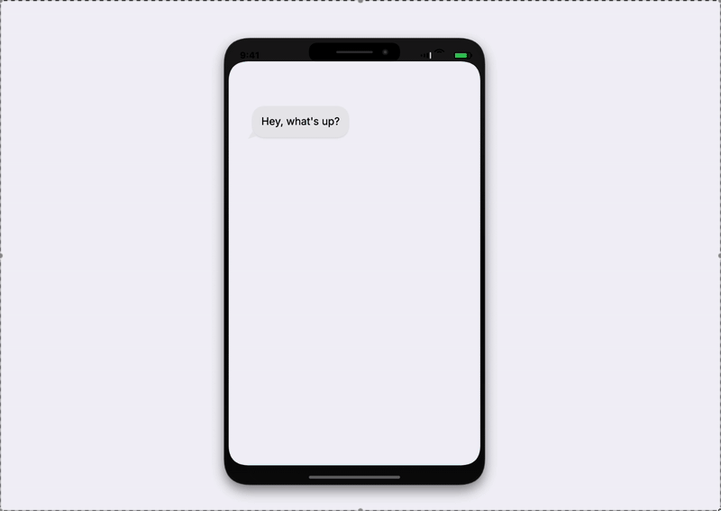 iMessage Animation