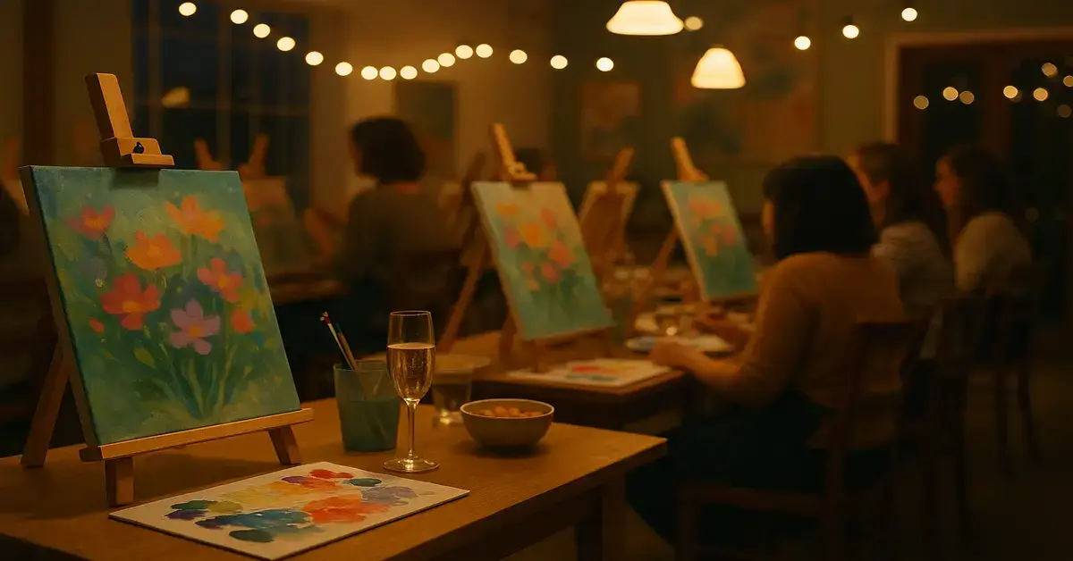 Pinselplausch – Dein kreativer Abend voller Farbe & Freude