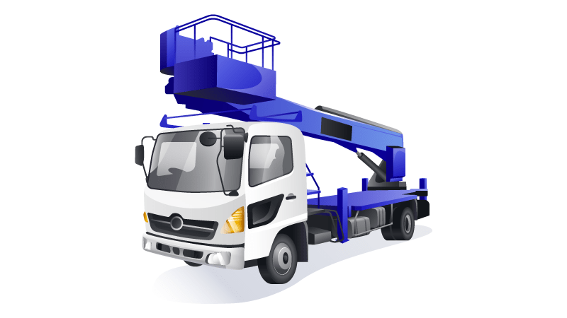 Автовышка АГП 24 метра AICHI SK-240 на базе Hyundai