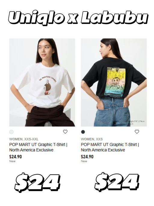 【快！】Uniqlo x Pop Mart，上架！