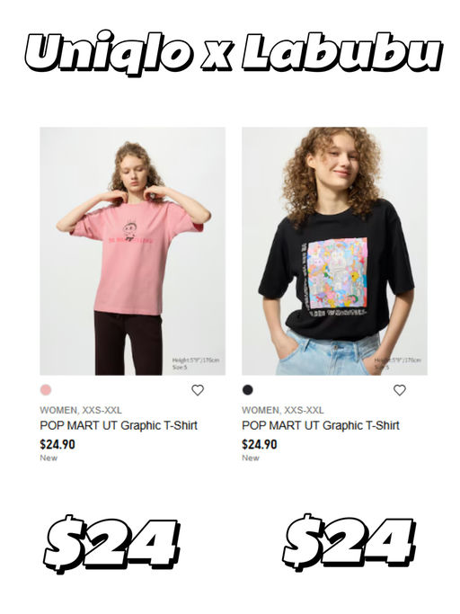 【快！】Uniqlo x Pop Mart，上架！