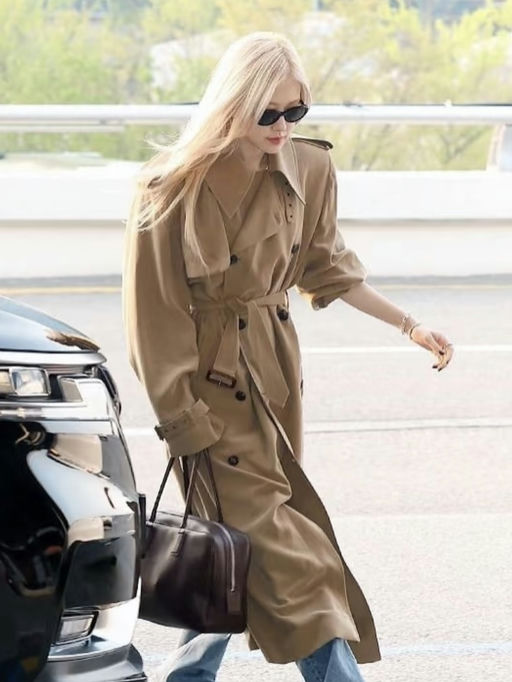 【Rose 同款羊毛风衣】【只要 $152】  