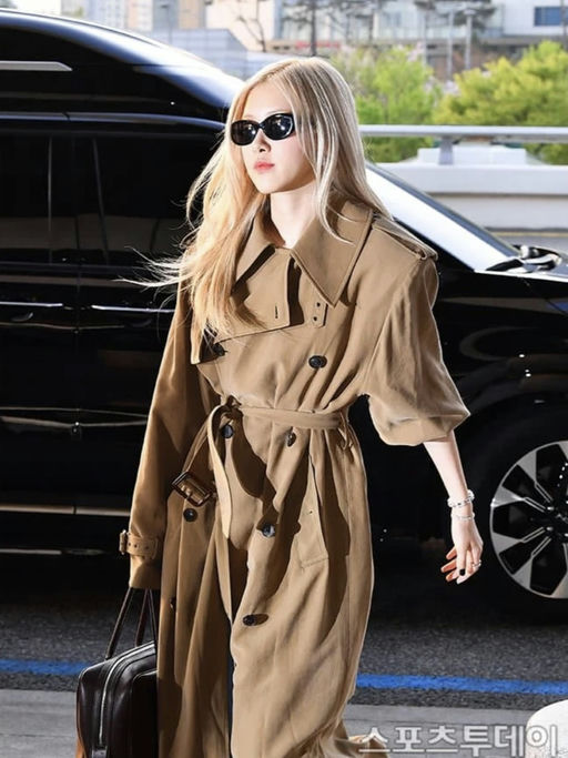 【Rose 同款羊毛风衣】【只要 $152】  