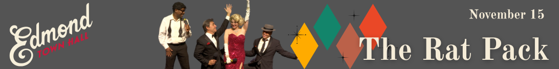 The Rat Pack returns to Edmond Town Hall on Saturday November 15